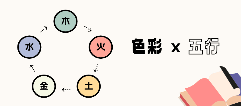 插画的色彩疗愈：用五行能量去解释配色美学